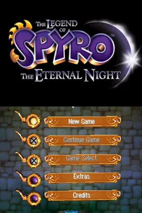 Legend of Spyro, The - The Eternal Night (USA) screen shot title